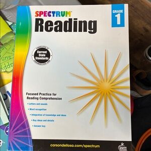 Spectrum Reading Grade 1 Workbook